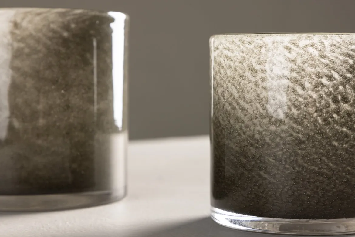 Laterne Polar - Laterne aus Glas in verschiedenen Farben