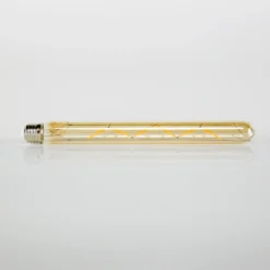 LED-Glühlampe Nirox – T32-E27 (30 cm) mit amberfarbenem Glas