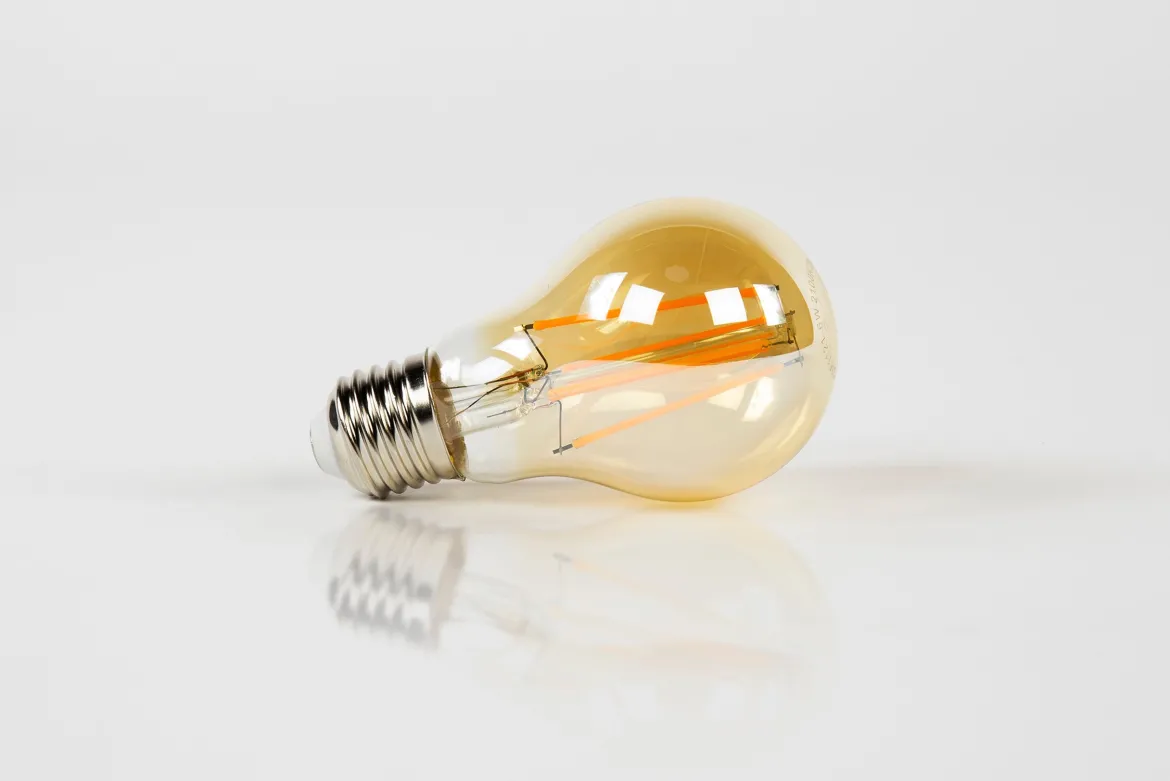 LED-Glühlampe Pandan – A60-E27 mit warmem Licht