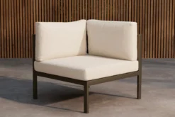 Loungesessel Sofi - Eckmodul mit Kissen für den Außenbereich