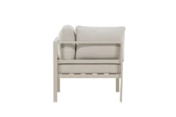 Loungesessel Tim – wetterfest aus Aluminium & Olefin in Beige