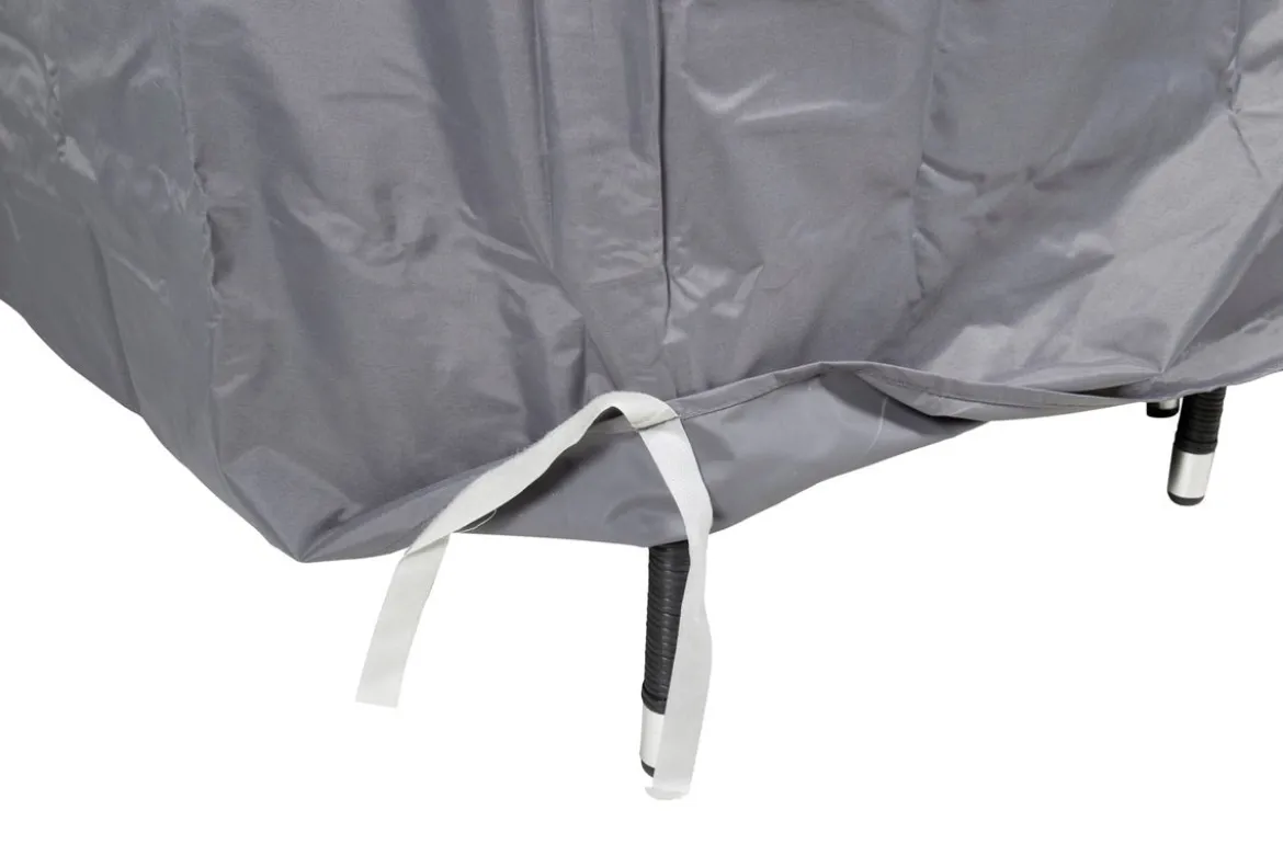 Möbelabdeckung Hannibal - aus grauem wasserdichtem Polyester