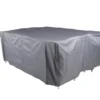 Möbelabdeckung Mistral - 265x90x120 cm aus grauem Polyester