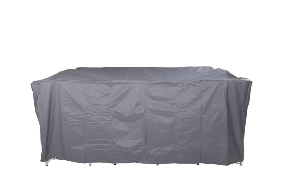 Möbelabdeckung Mistral - 265x90x120 cm aus grauem Polyester