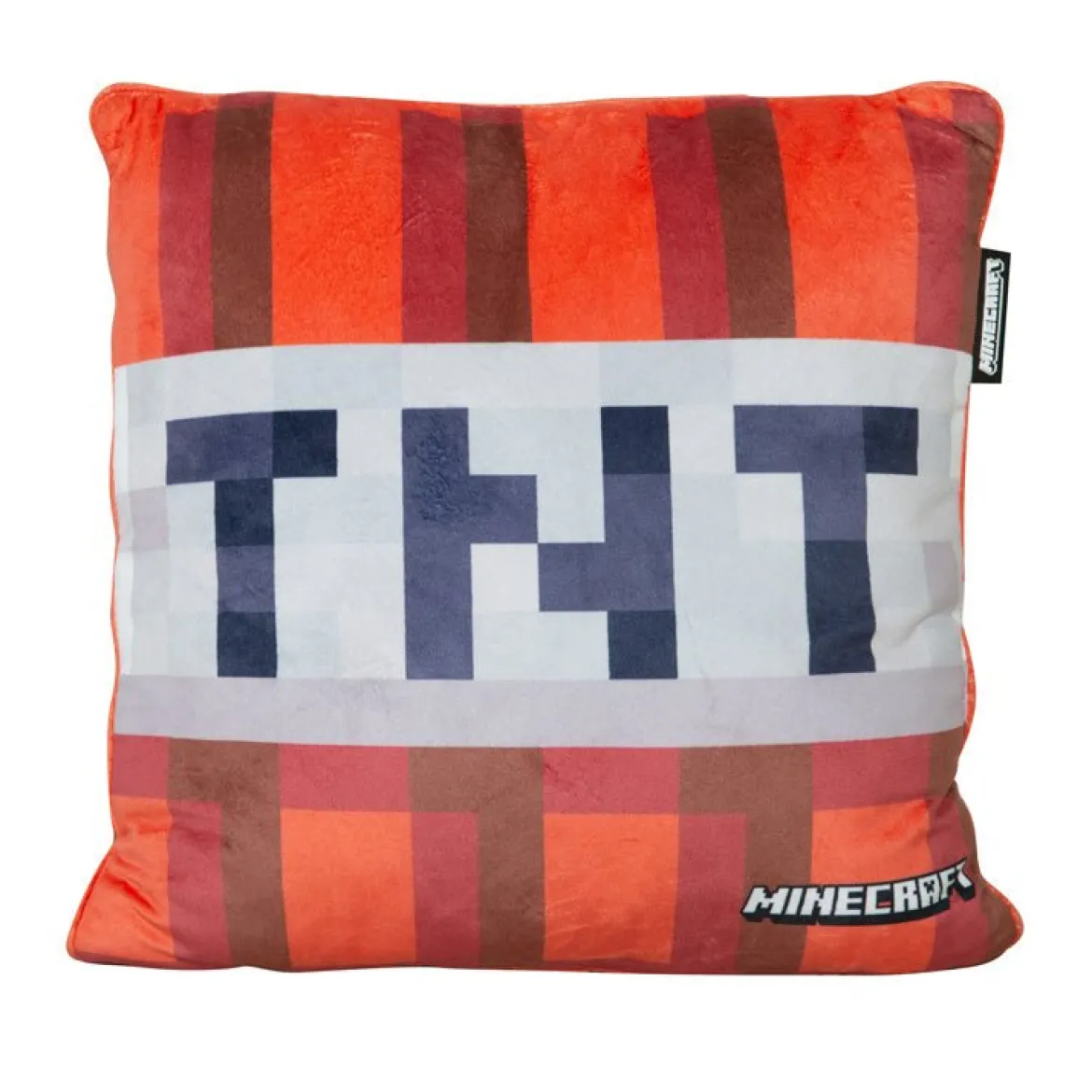 Minecraft Dekokissen „TNT Plush“ – mit Füllung & Samtoptik