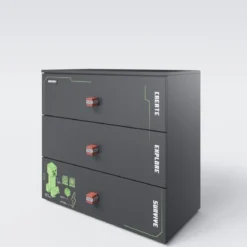 Minecraft Kommode „Creeper Chest“ – mit LED, Soft-Close & 3 Schubladen