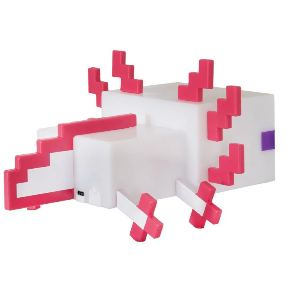 Minecraft LED-Tischlampe „Axolotl“ – mit Akku & USB-C