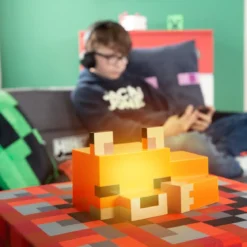 Minecraft LED-Tischlampe „Fuchsbaby“ – mit Akku & USB-C