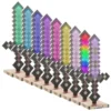 Minecraft LED-Tischlampe „Netherite Sword“ – mit Akku & Farbwechsel