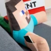 Minecraft Lesekissen „Steve“ – Relaxkissen mit Rücken- & Armstütze
