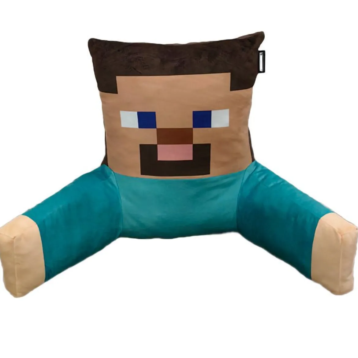 Minecraft Lesekissen „Steve“ – Relaxkissen mit Rücken- & Armstütze
