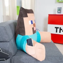 Minecraft Lesekissen „Steve“ – Relaxkissen mit Rücken- & Armstütze