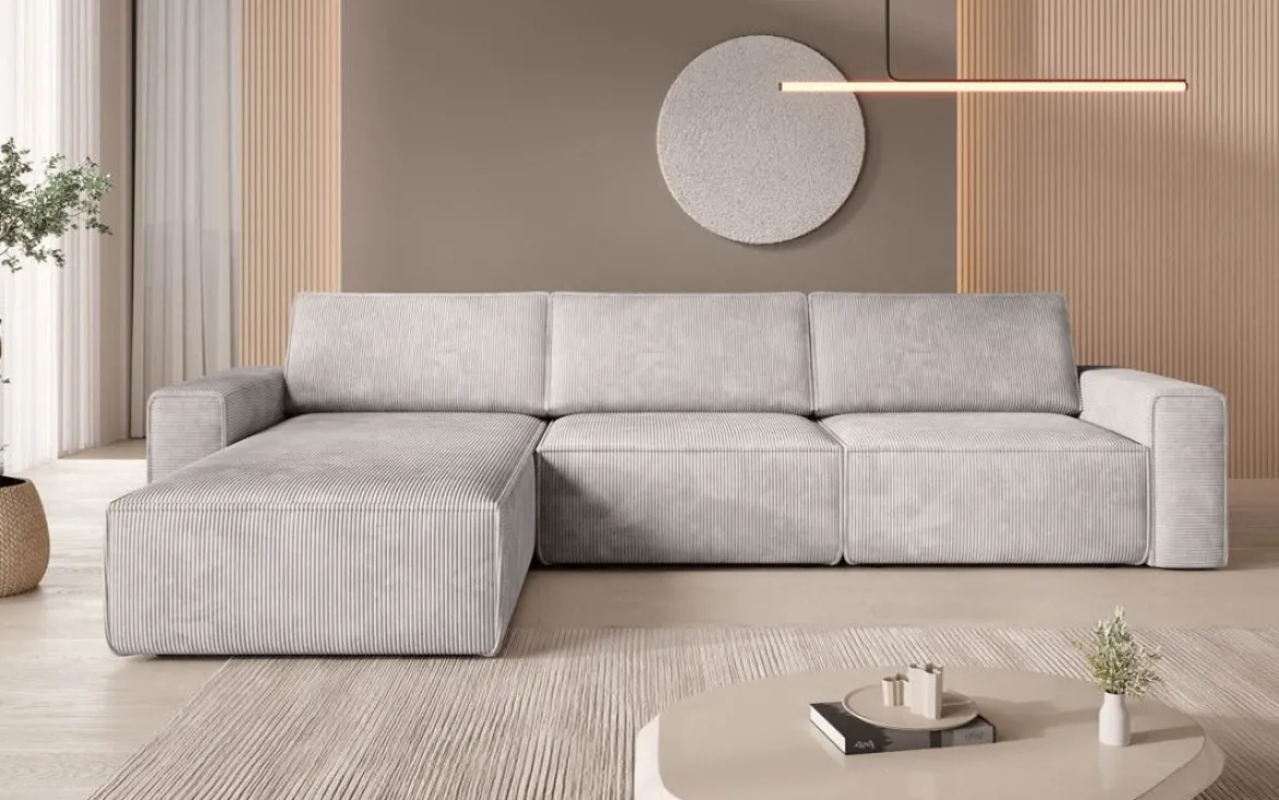 Modulares Ecksofa Yuma aus Cord
