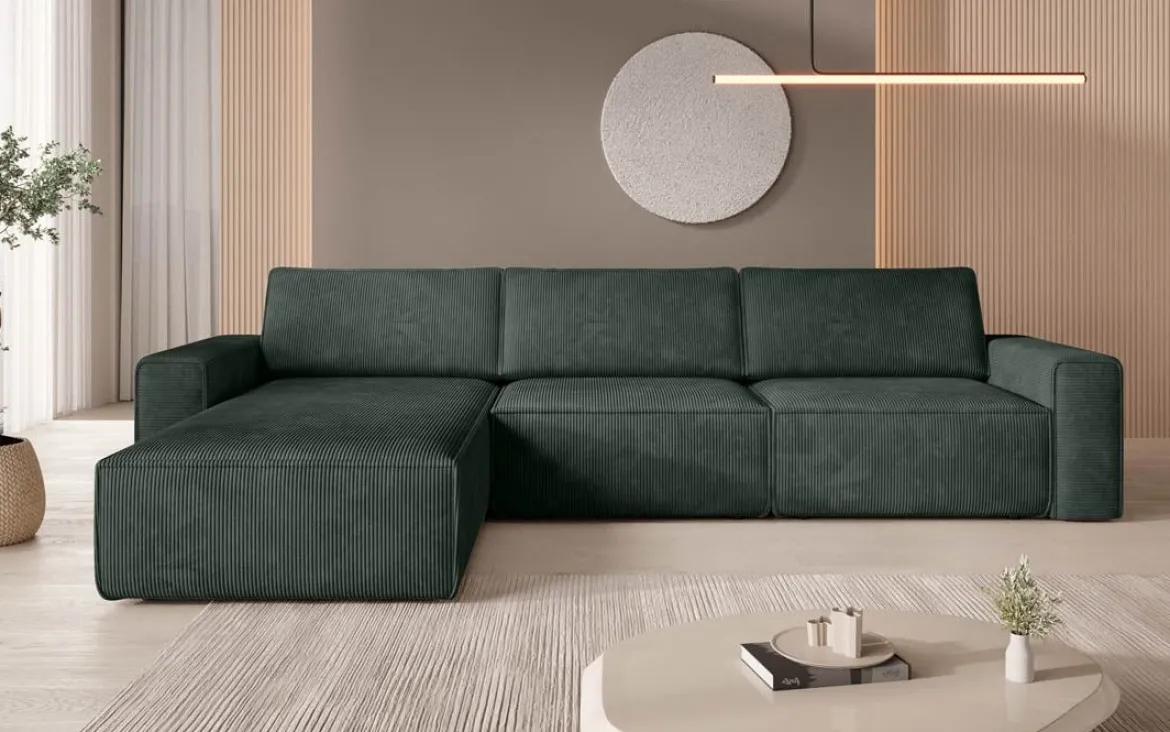 Modulares Ecksofa Yuma aus Cord