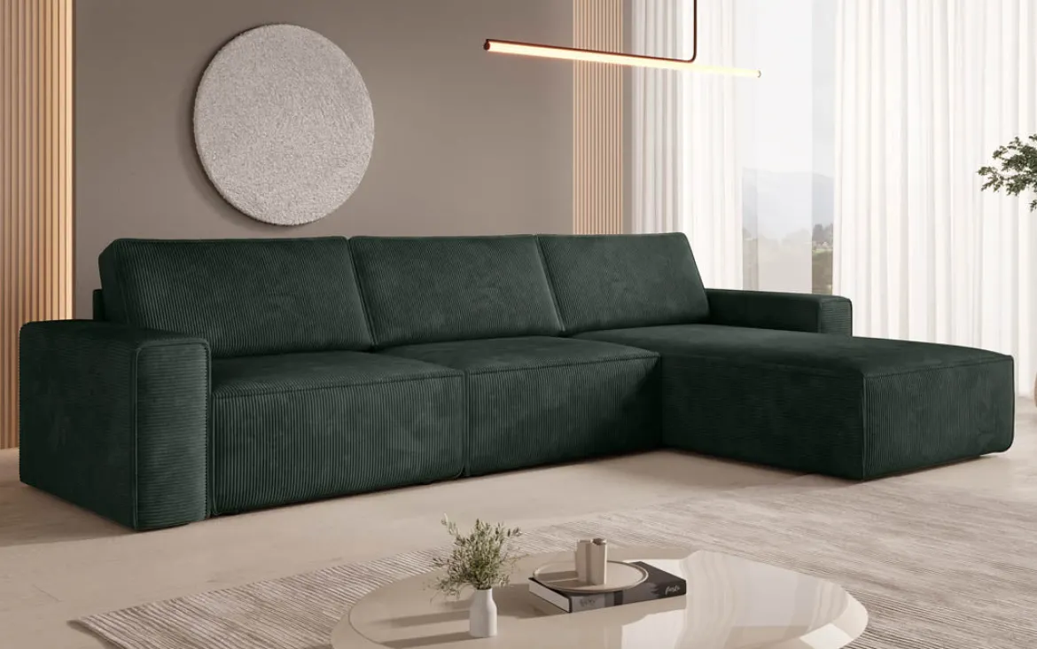 Modulares Ecksofa Yuma aus Cord