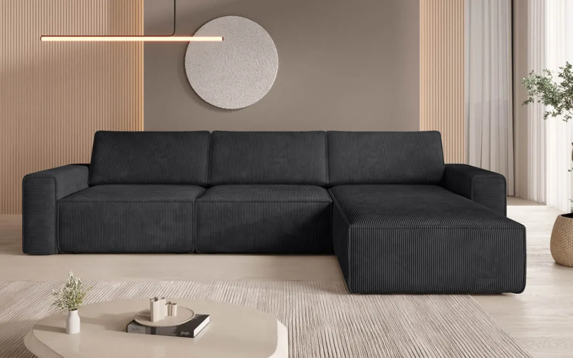 Modulares Ecksofa Yuma aus Cord