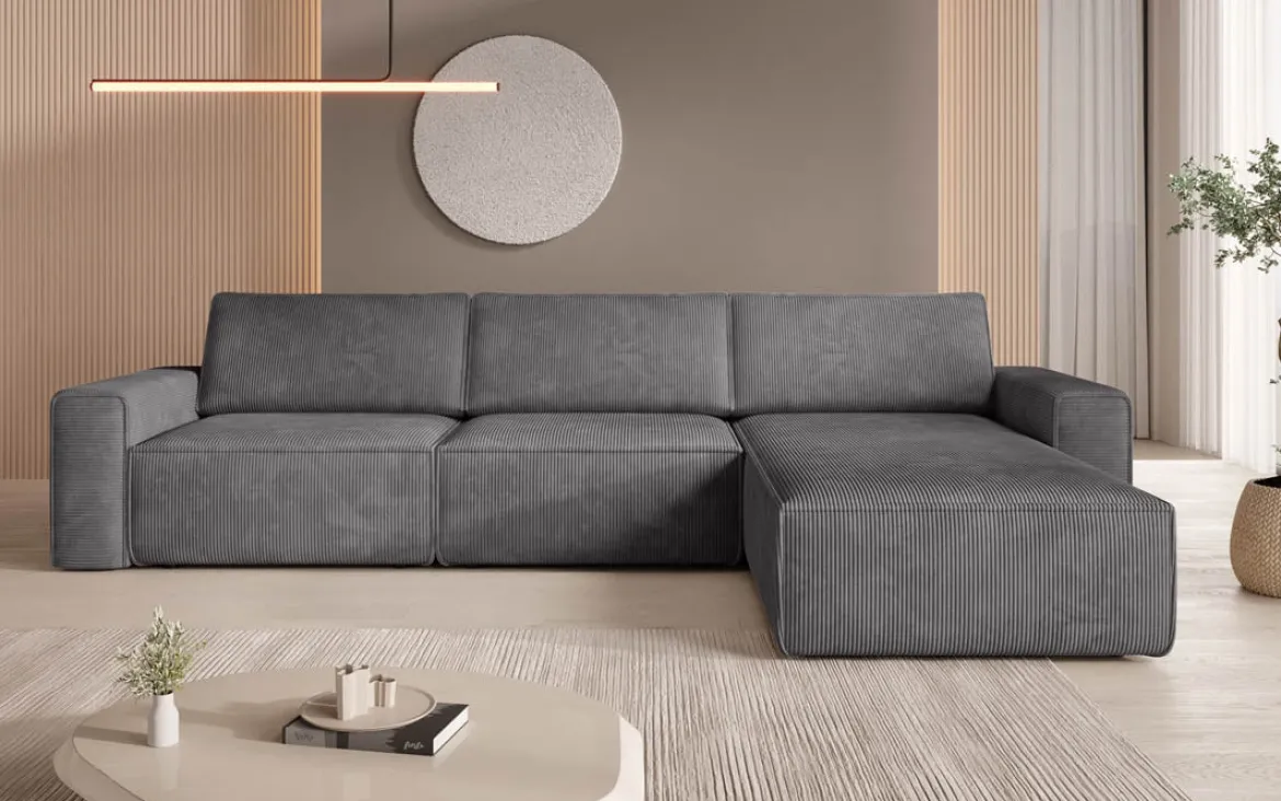 Modulares Ecksofa Yuma aus Cord
