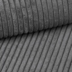 Modulares Ecksofa Yuma mit Beistellhocker aus Cord