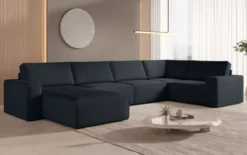 Modulare Sofalandschaft U Yuma aus Bouclé
