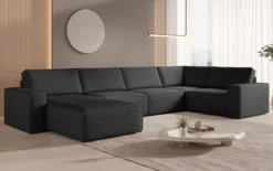 Modulare Sofalandschaft U Yuma aus Bouclé