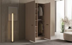 Moduro Varo – Design-Kleiderschrank mit gefräster MDF-Front