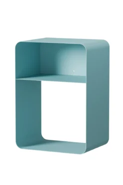 Nachttisch Damio – Minimalistisches Design aus pulverbeschichtetem Metall