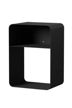 Nachttisch Damio – Minimalistisches Design aus pulverbeschichtetem Metall