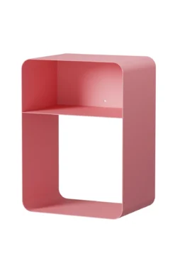 Nachttisch Damio – Minimalistisches Design aus pulverbeschichtetem Metall