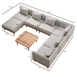 Nouri Wohnlandschaft I – Aevora™ Kollektion