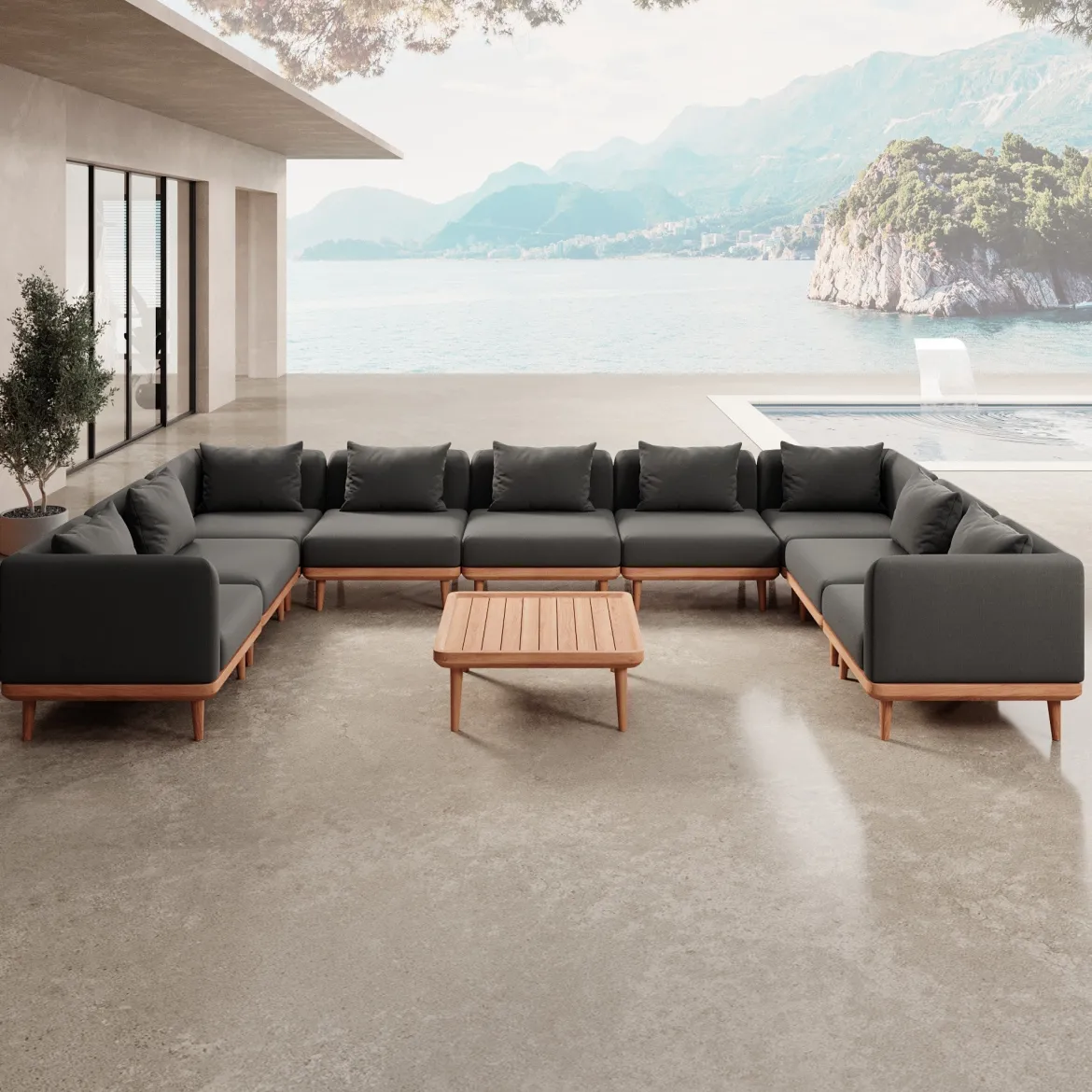 Nouri Wohnlandschaft II – Aevora™ Kollektion