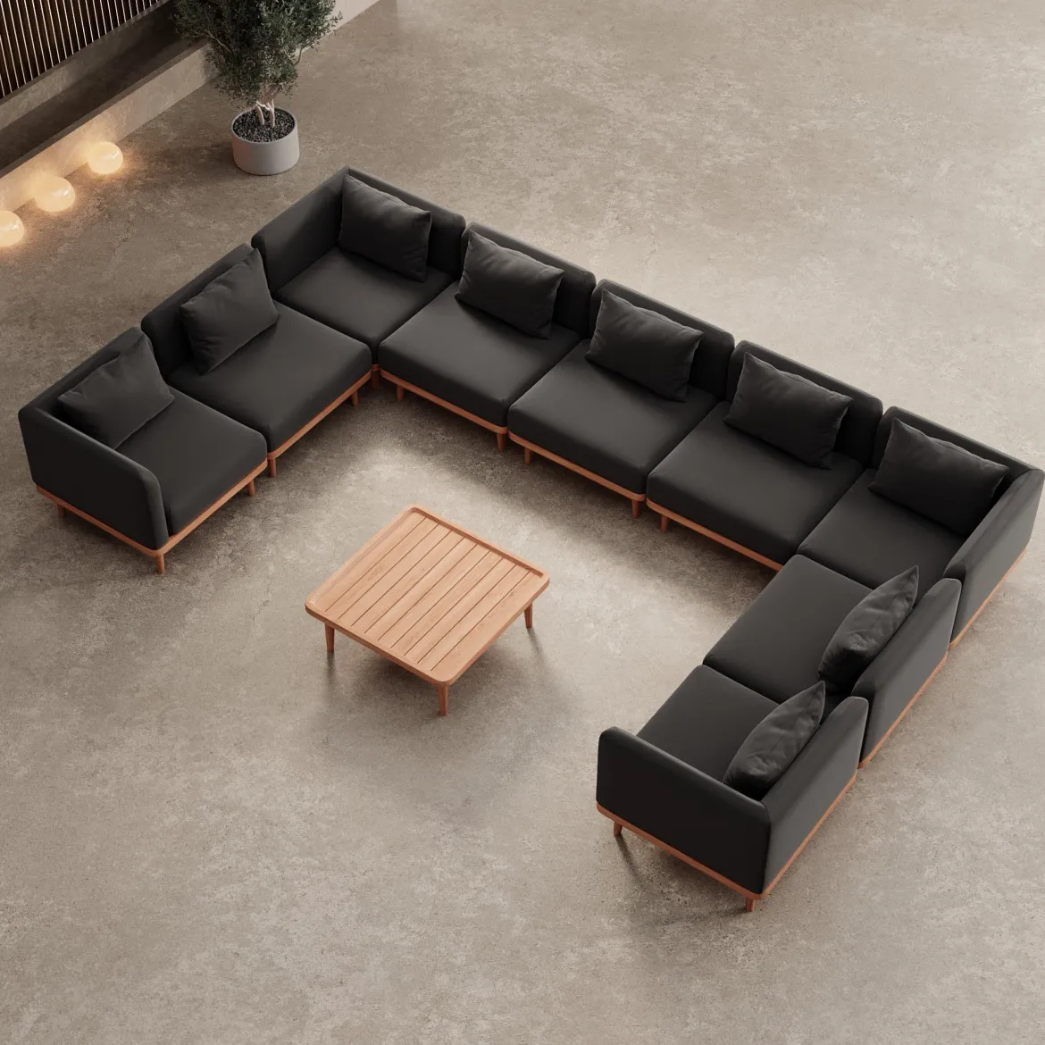 Nouri Wohnlandschaft II – Aevora™ Kollektion
