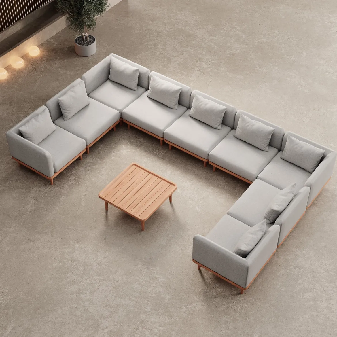 Nouri Wohnlandschaft II – Aevora™ Kollektion