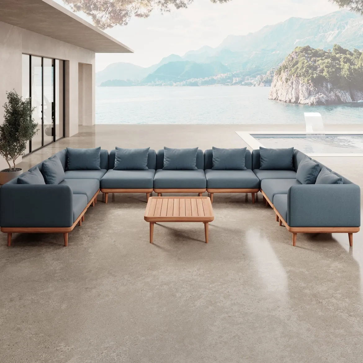 Nouri Wohnlandschaft II – Aevora™ Kollektion