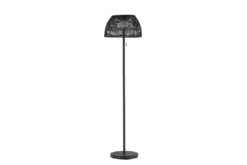 Outdoor-Stehlampe „Elan“ – wetterfeste Stehleuchte aus Bambus & Metall