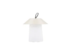 Outdoor-Tischlampe „Eloura“ – in Beige und Schwarz mit 3 Helligkeitsstufen