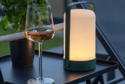 Outdoor-Tischlampe „Inka“ – LED-Lampe aus Kunststoff für Garten, Terrasse & Balkon