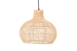 Pendelleuchte „Johannesburg “ – Aus Rattan in Naturoptik