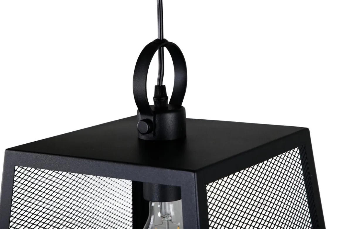 Pendelleuchte „Mburu" – Stilvoll und elegant mit Gittermuster an 2 Seiten