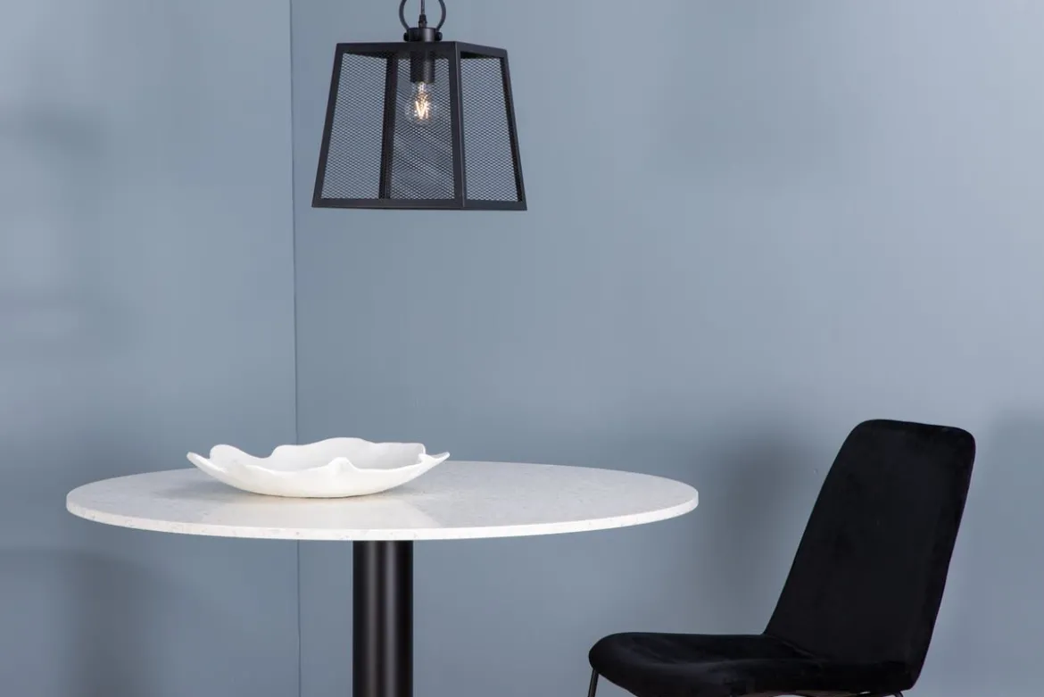 Pendelleuchte „Mburu" – Stilvoll und elegant mit Gittermuster an 2 Seiten