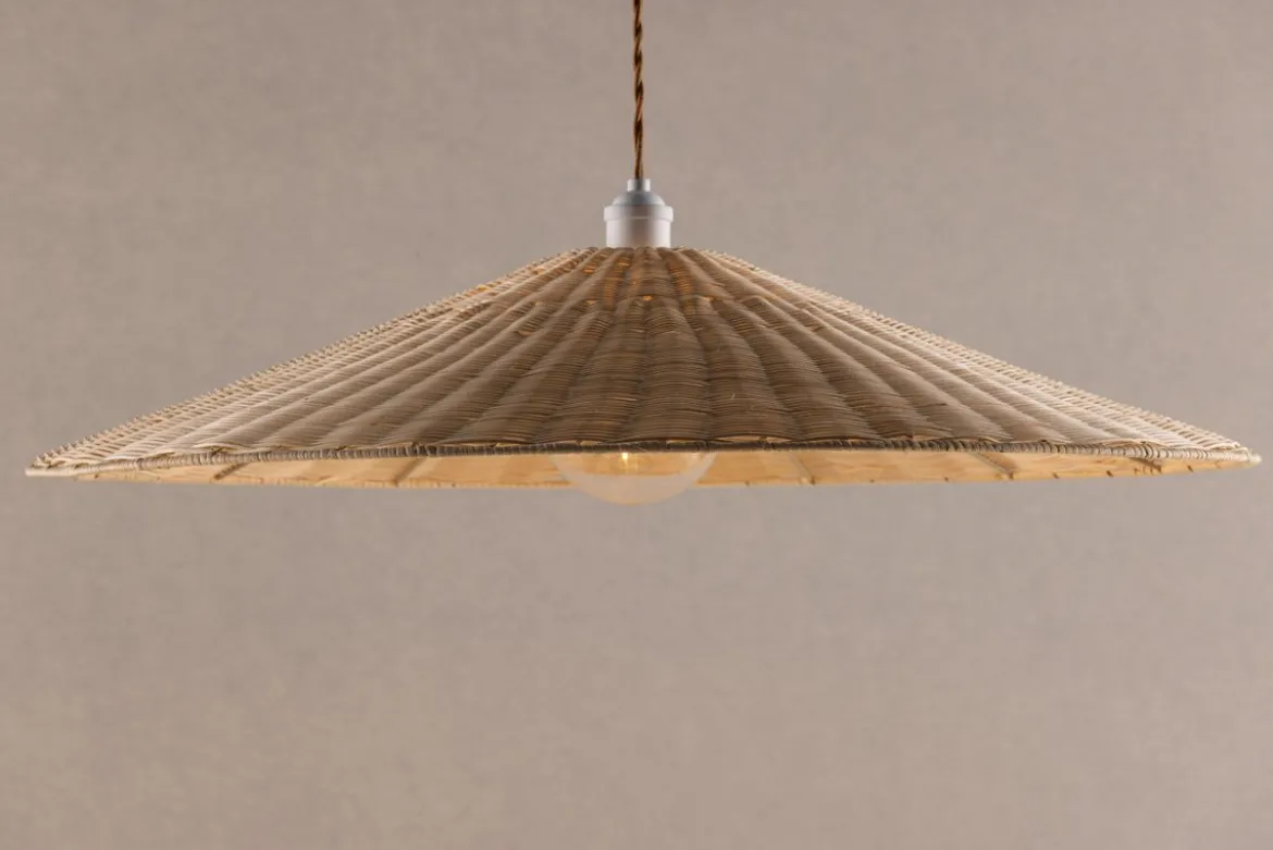 Pendelleuchte „Messina “ – Ein Blickfang aus Rattan