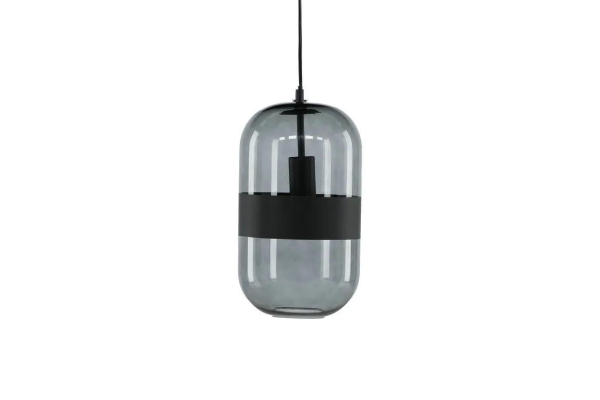 Pendelleuchte „Murchinson" – Elegante, länglichen Form aus Rauchglas
