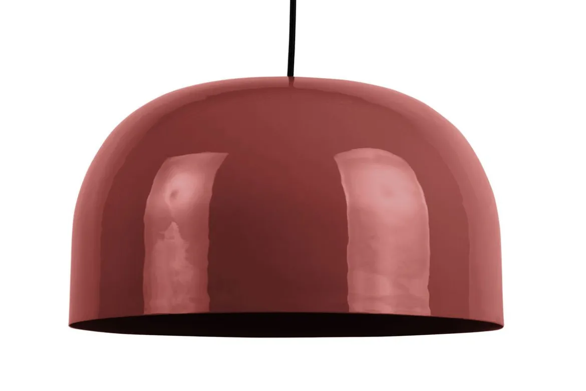 Pendelleuchte Oslo - Weinrot