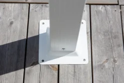 Pergola Solyx - mit weißem Polyesterdach