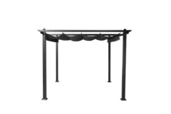 Pergola Sora - mit grauem Polyesterdach