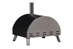 Pizzaofen Parma - aus Stahl, Edelstahl und Keramik in Silber