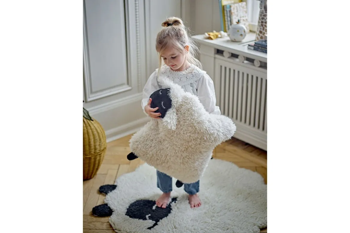 Plüschtier Elli – großes Schafkissen zum Kuscheln & Spielen