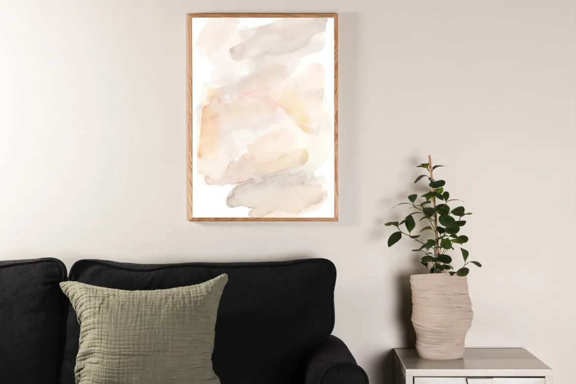 Poster Aquarell aus hochwertigem Papier