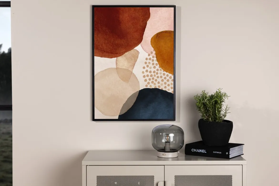 Poster Farbenspiel aus hochwertigem Papier