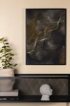Poster Golden Dust aus hochwertigem Papier