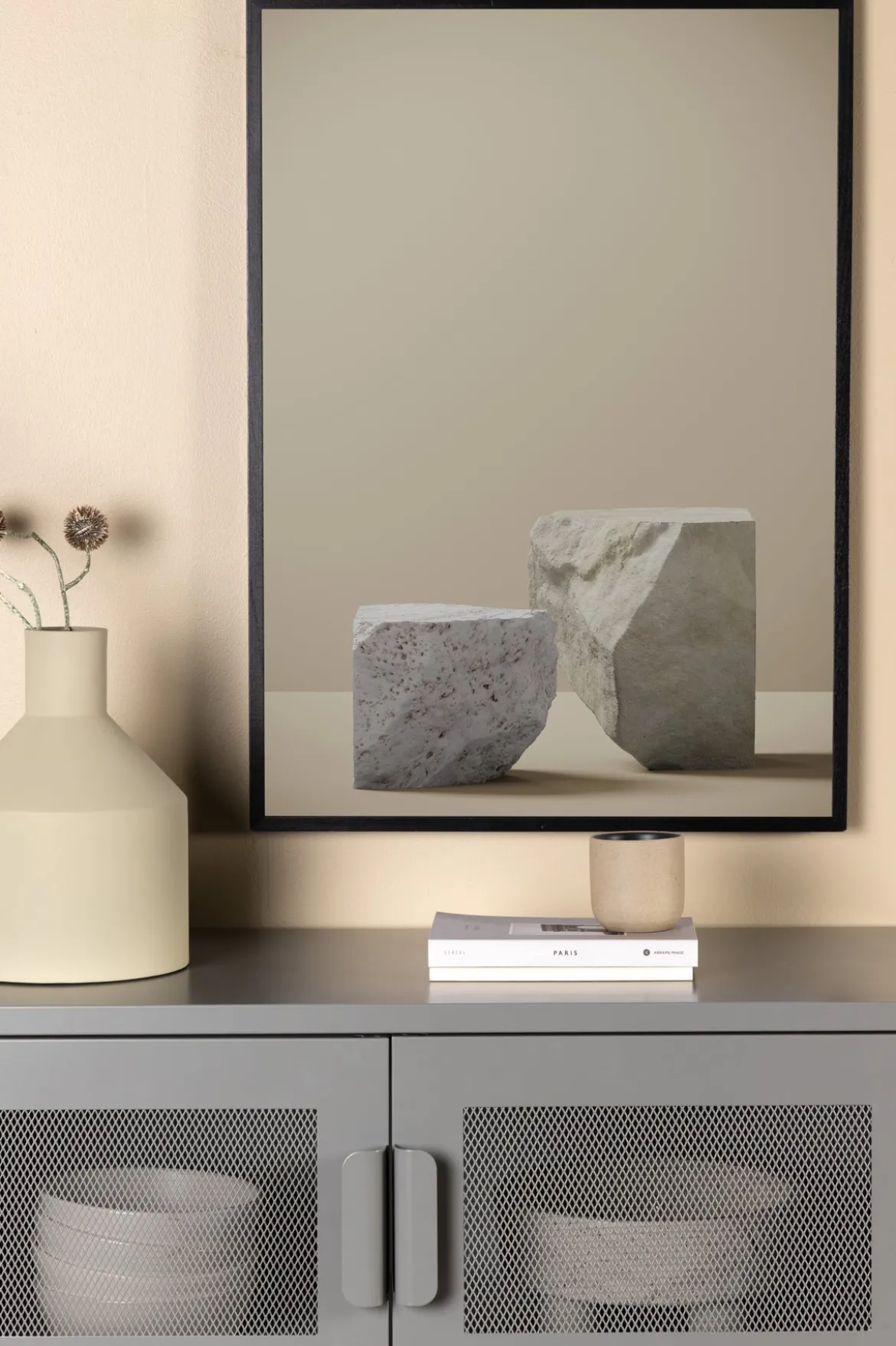 Poster Granit aus hochwertigem Papier